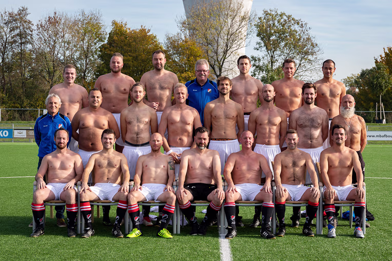 Teamfoto 5e elftal 2018-2019